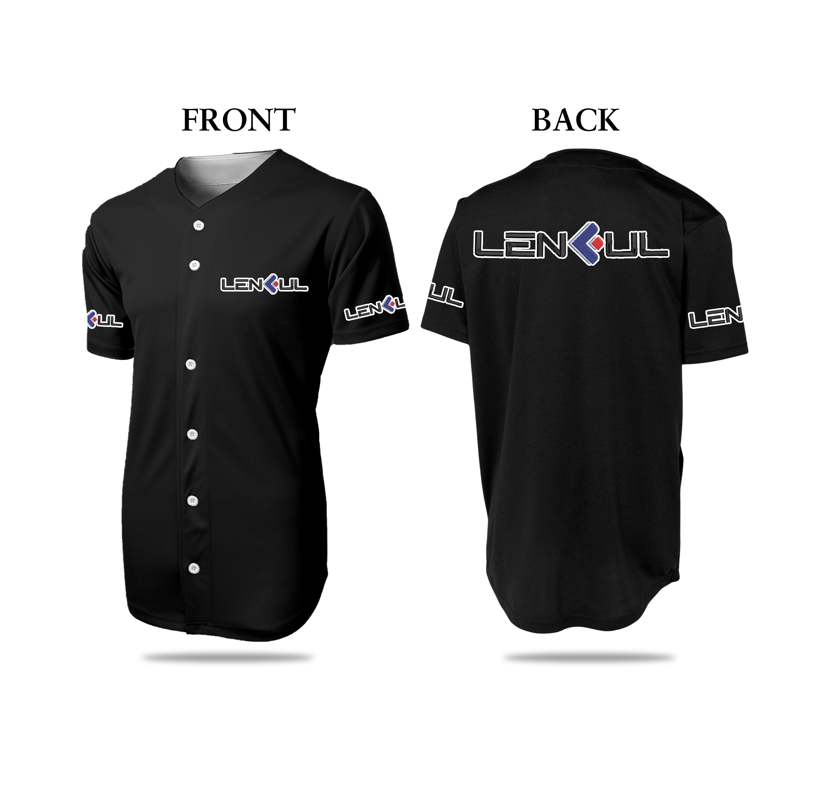 VN Embroidered Baseball Jersey