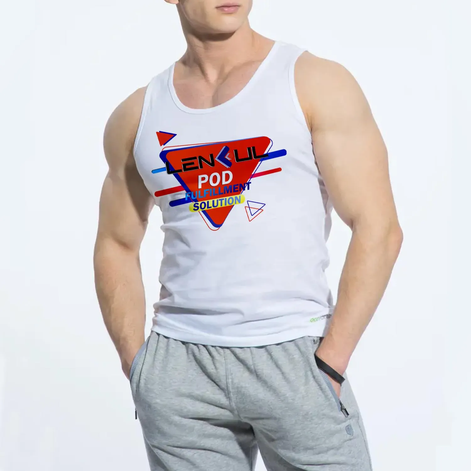 US Unisex Tank 2D (DTG)