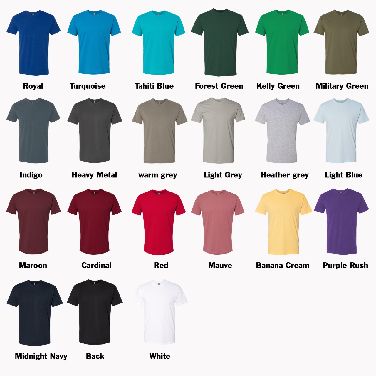 US Next Level Unisex T-Shirt (DTG)