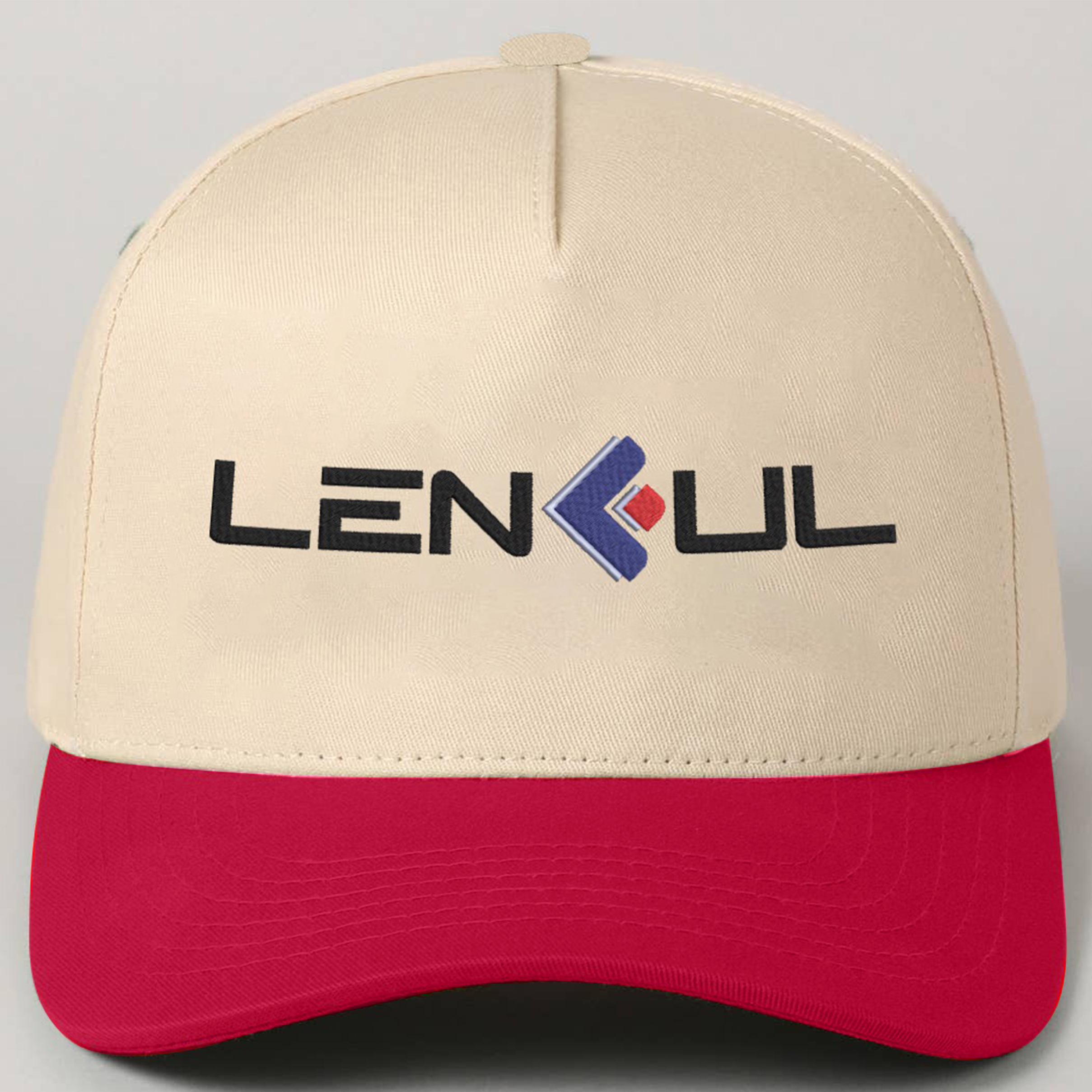 VN Embroidered Two Tone Trucker Cap