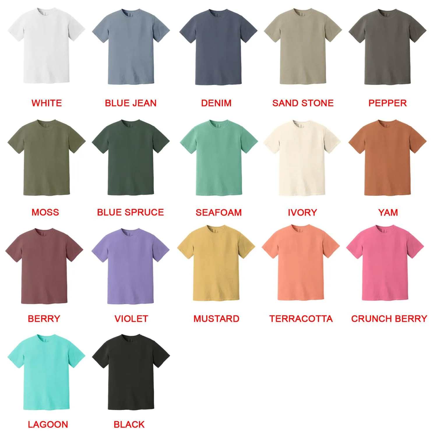 US Comfort Colors T-Shirt Unisex (DTG)