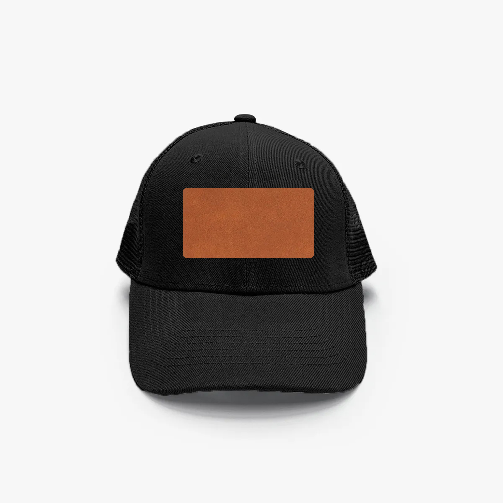 Custom Leather Patch Hat
