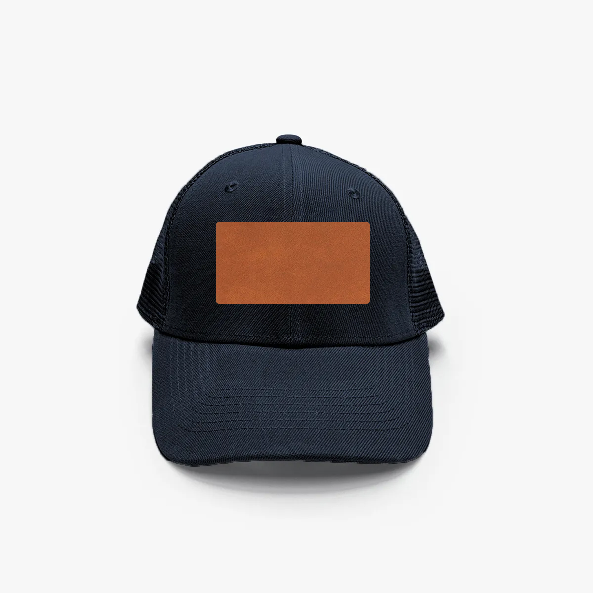 Custom Leather Patch Hat