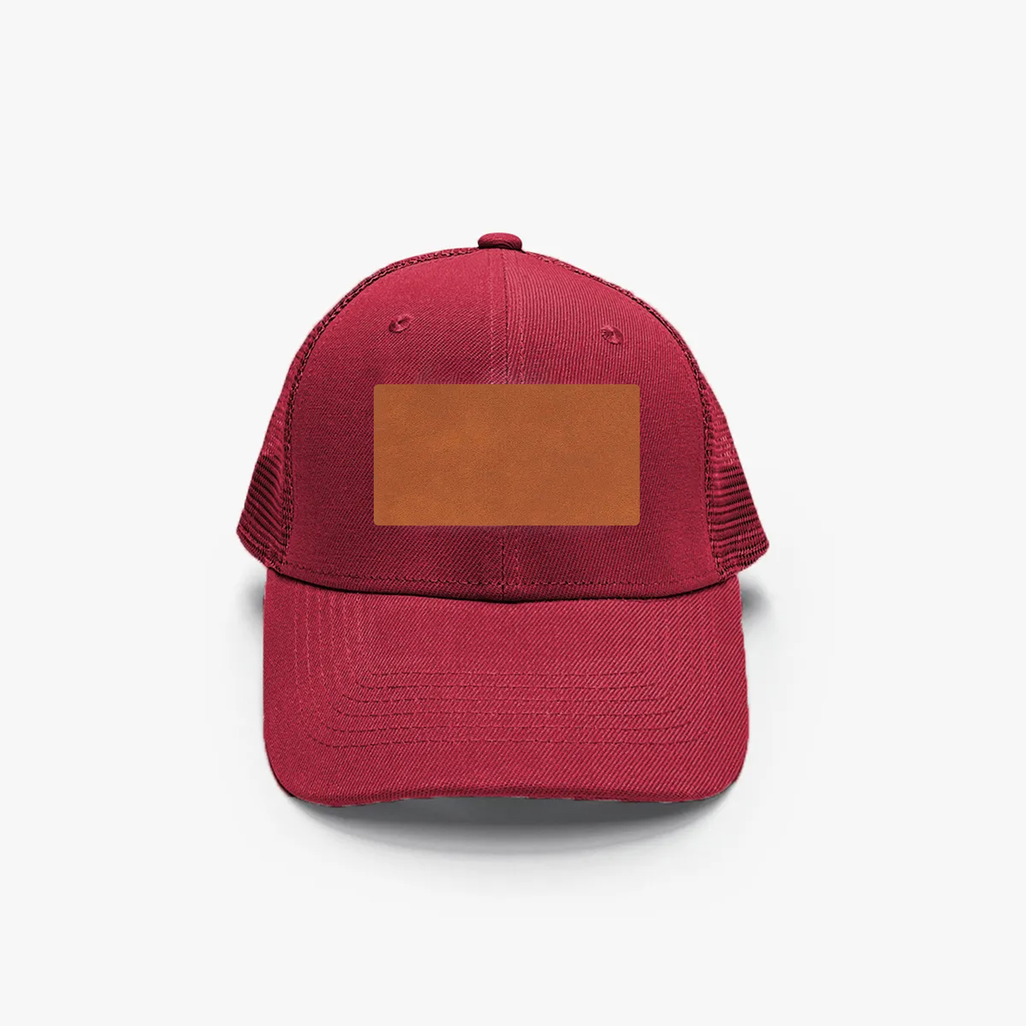 Custom Leather Patch Hat