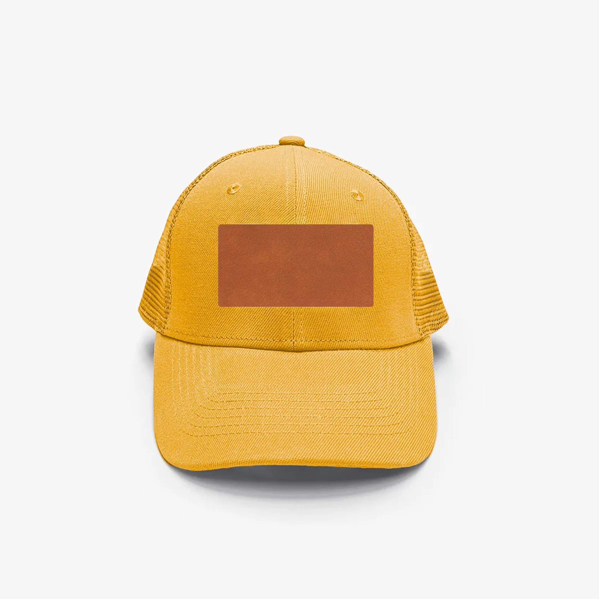 Custom Leather Patch Hat