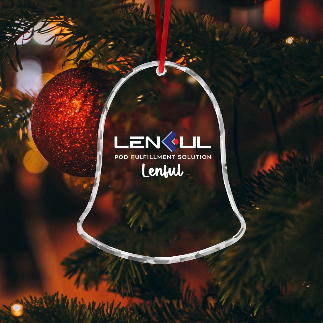 US Glass Ornament (Unique shapes)