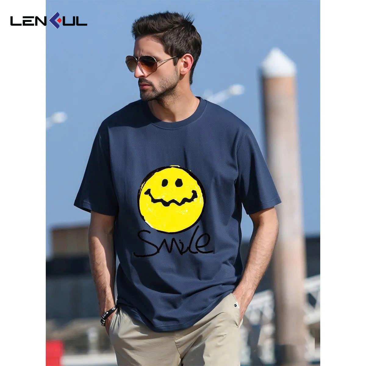 US Basic Cotton T-Shirt 2D