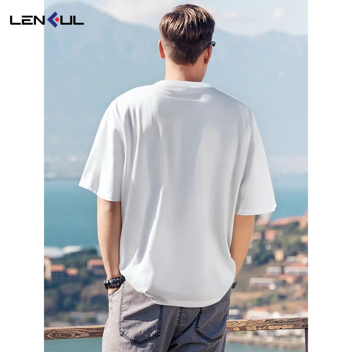 US Basic Cotton T-Shirt 2D