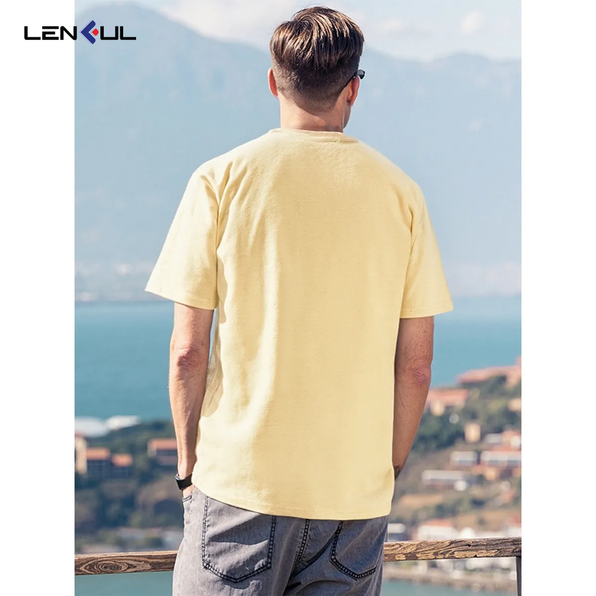 US Basic Cotton T-Shirt 2D