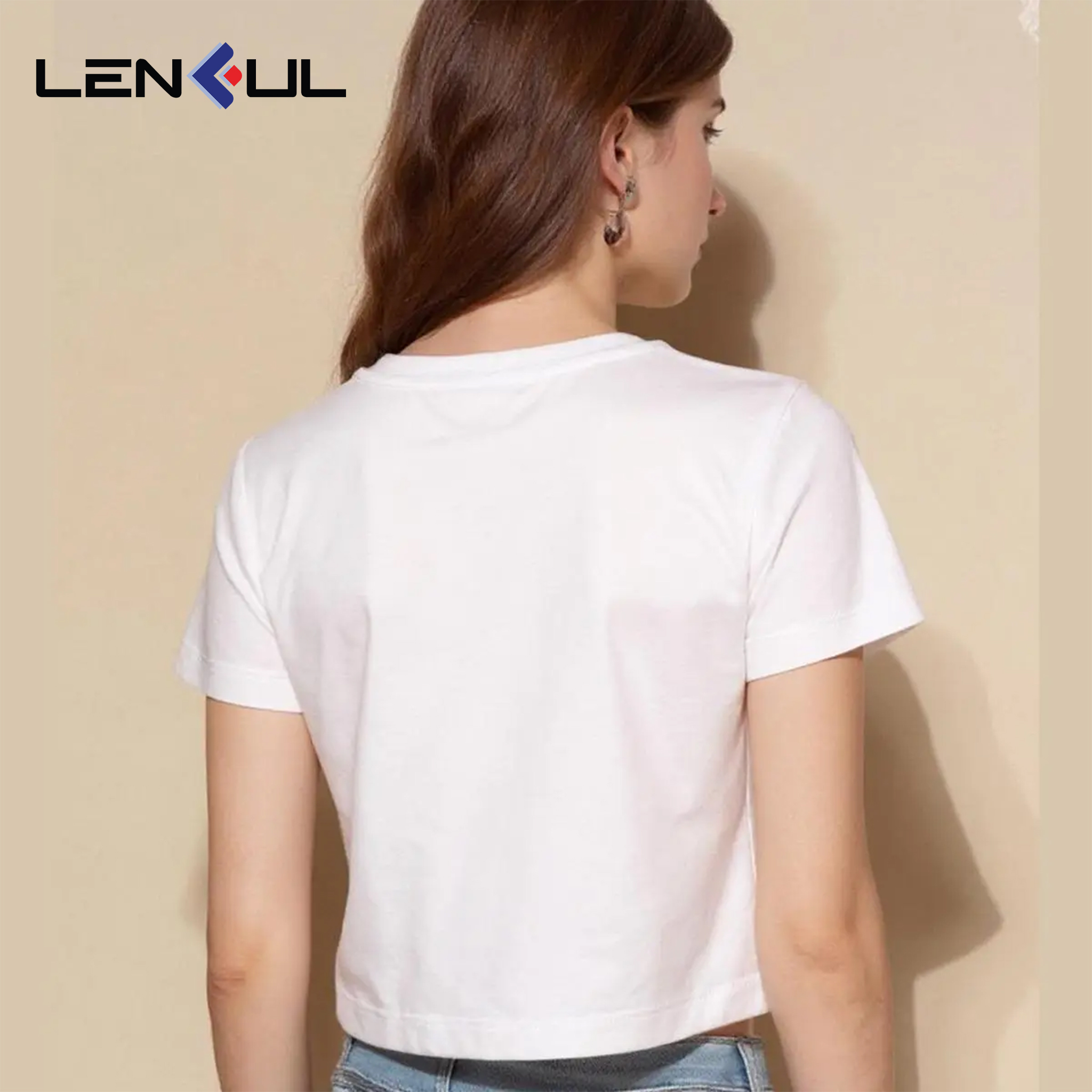 US Crop Tee 2D