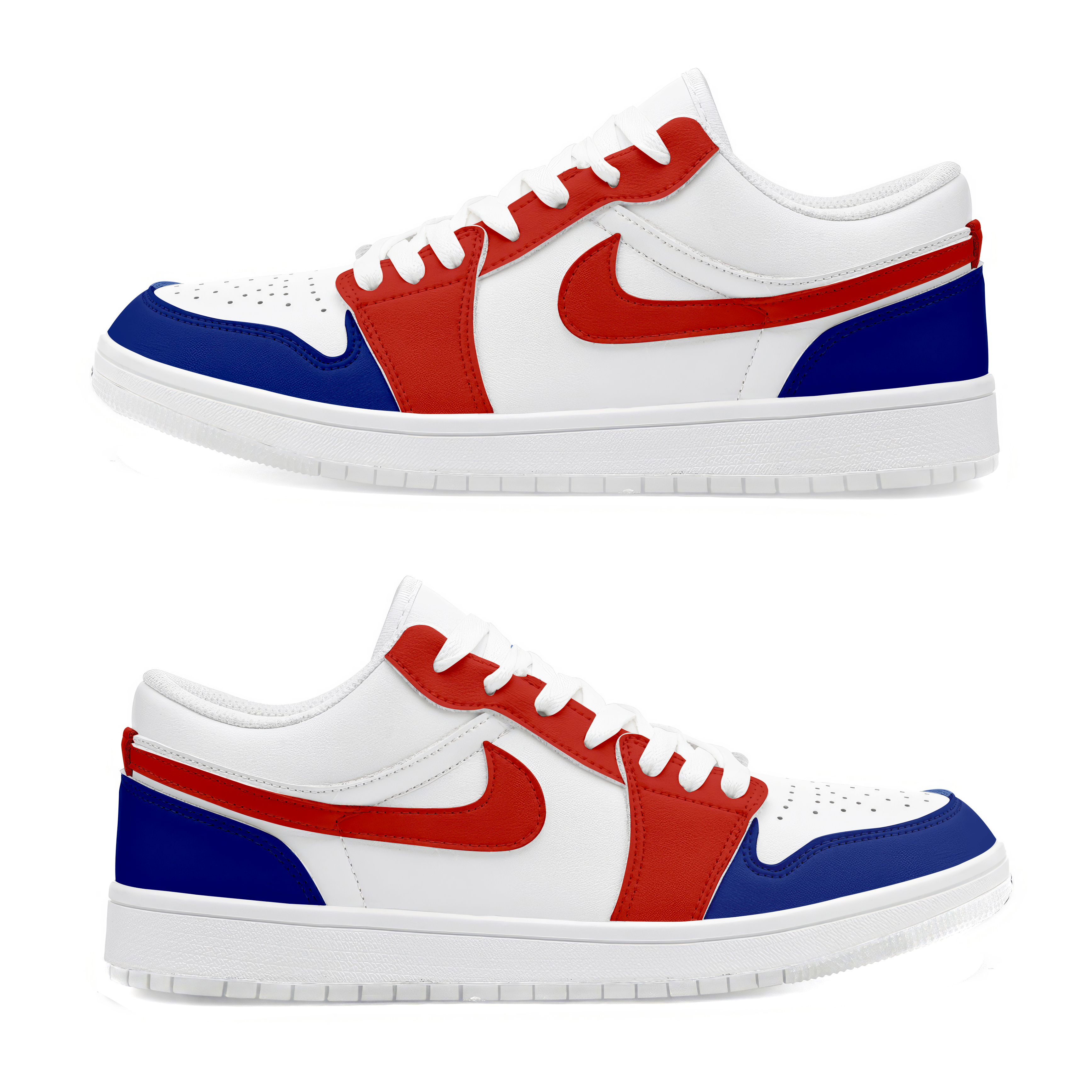 Custom Nike Logo AJ Low Top Shoes