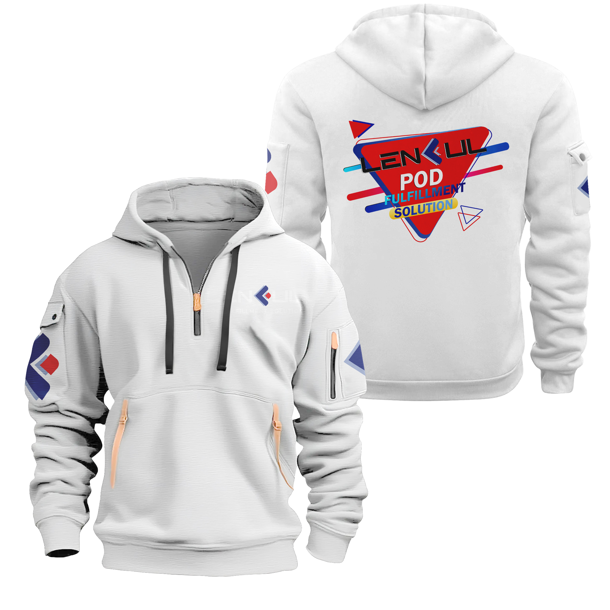 2D Quarter Zip Hoodie