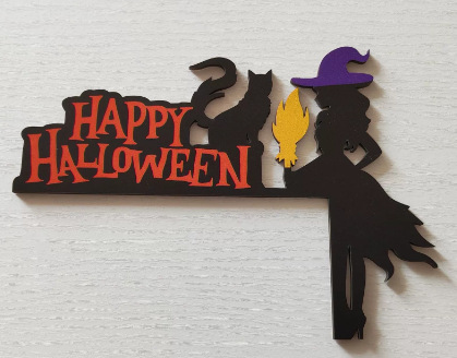 Halloween Door Corner