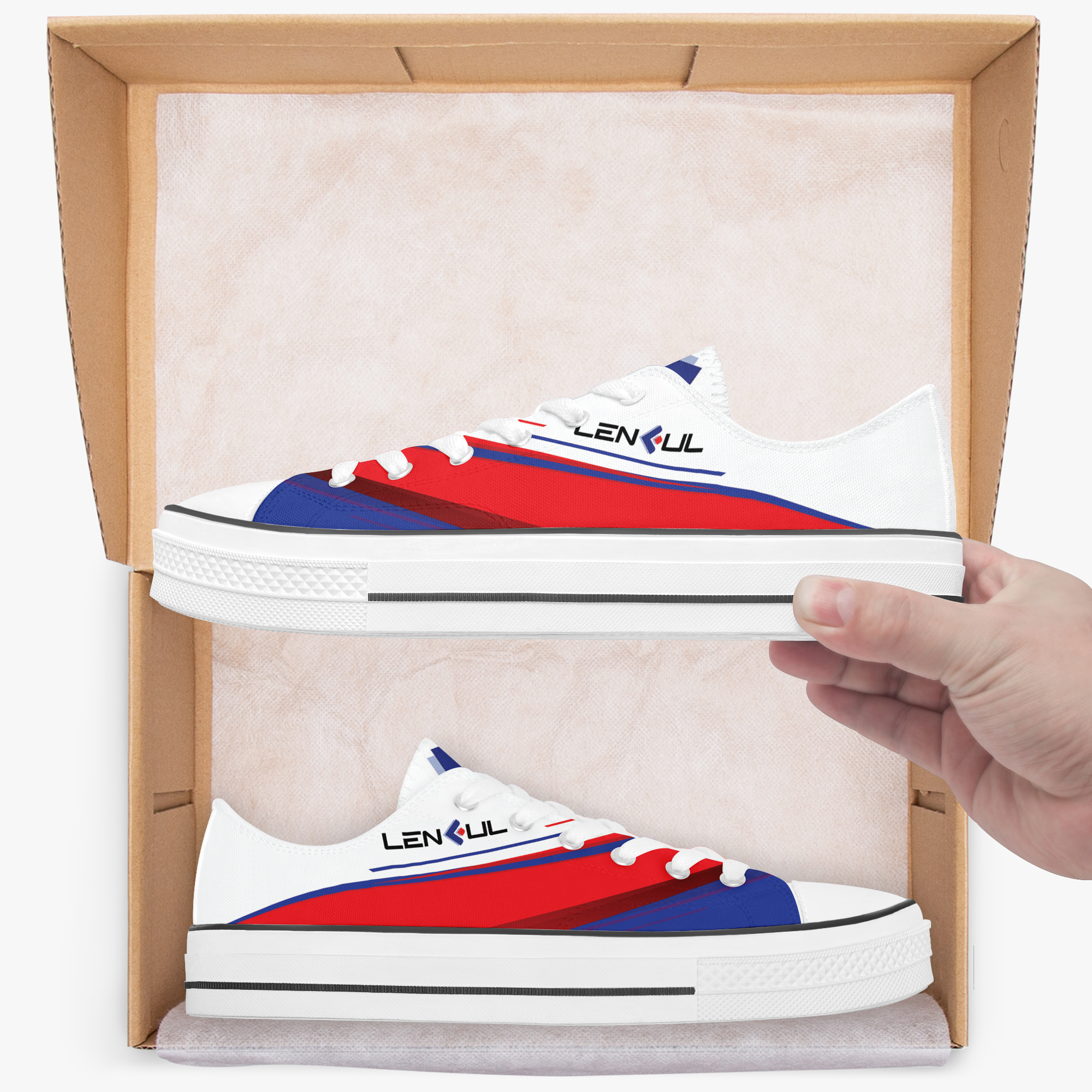 Low Top Retro Canvas Shoes