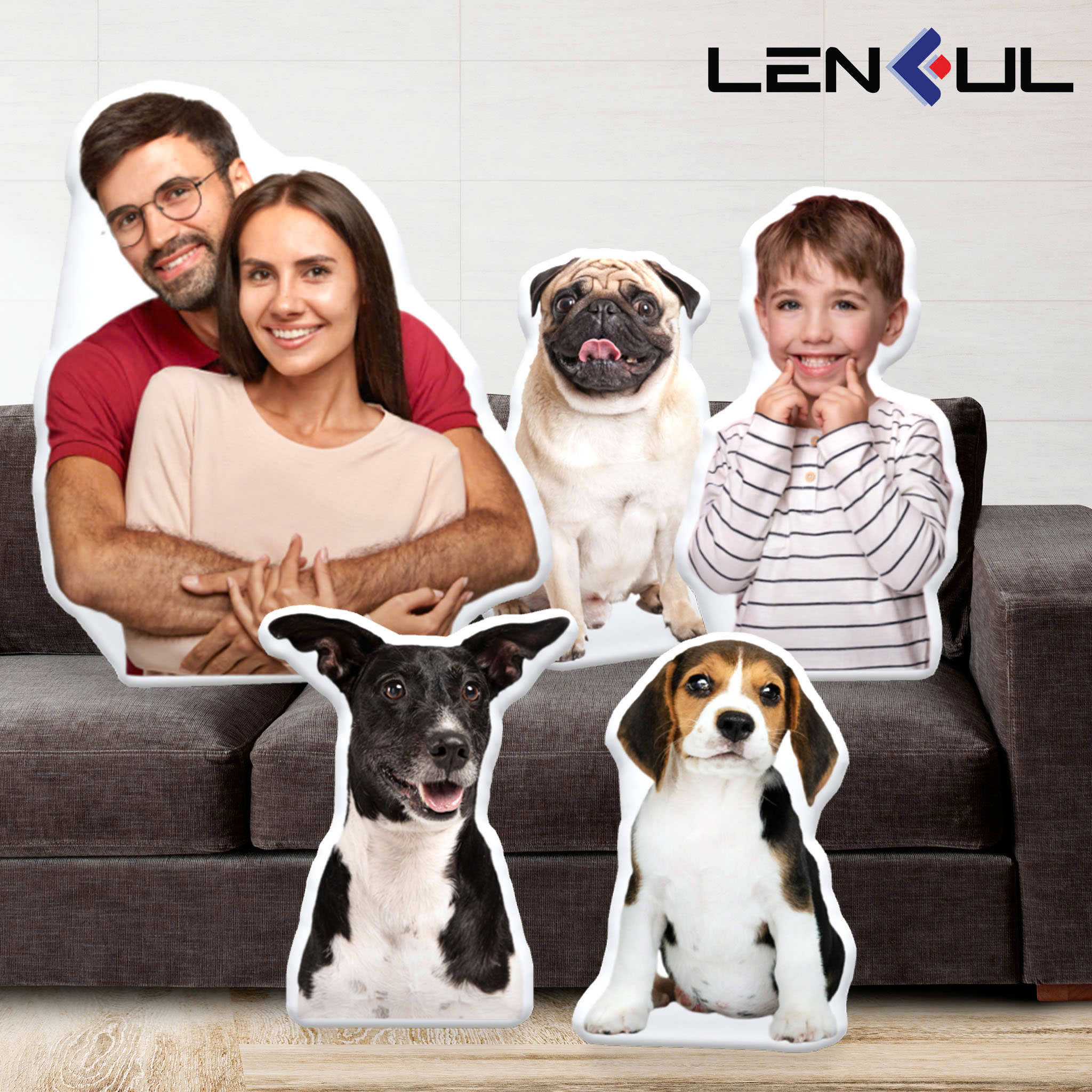 US Custom Shape Pillow