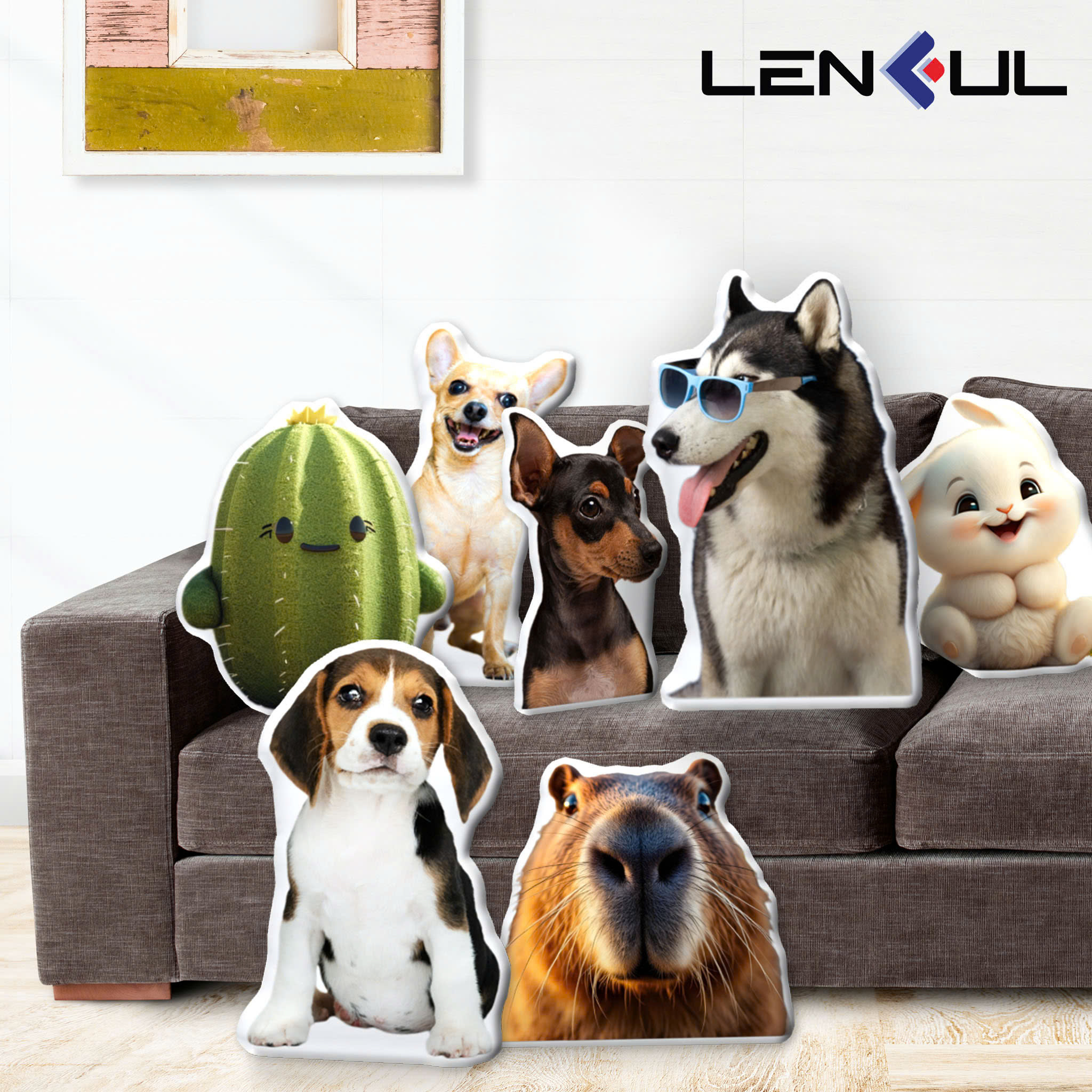 US Custom Shape Pillow