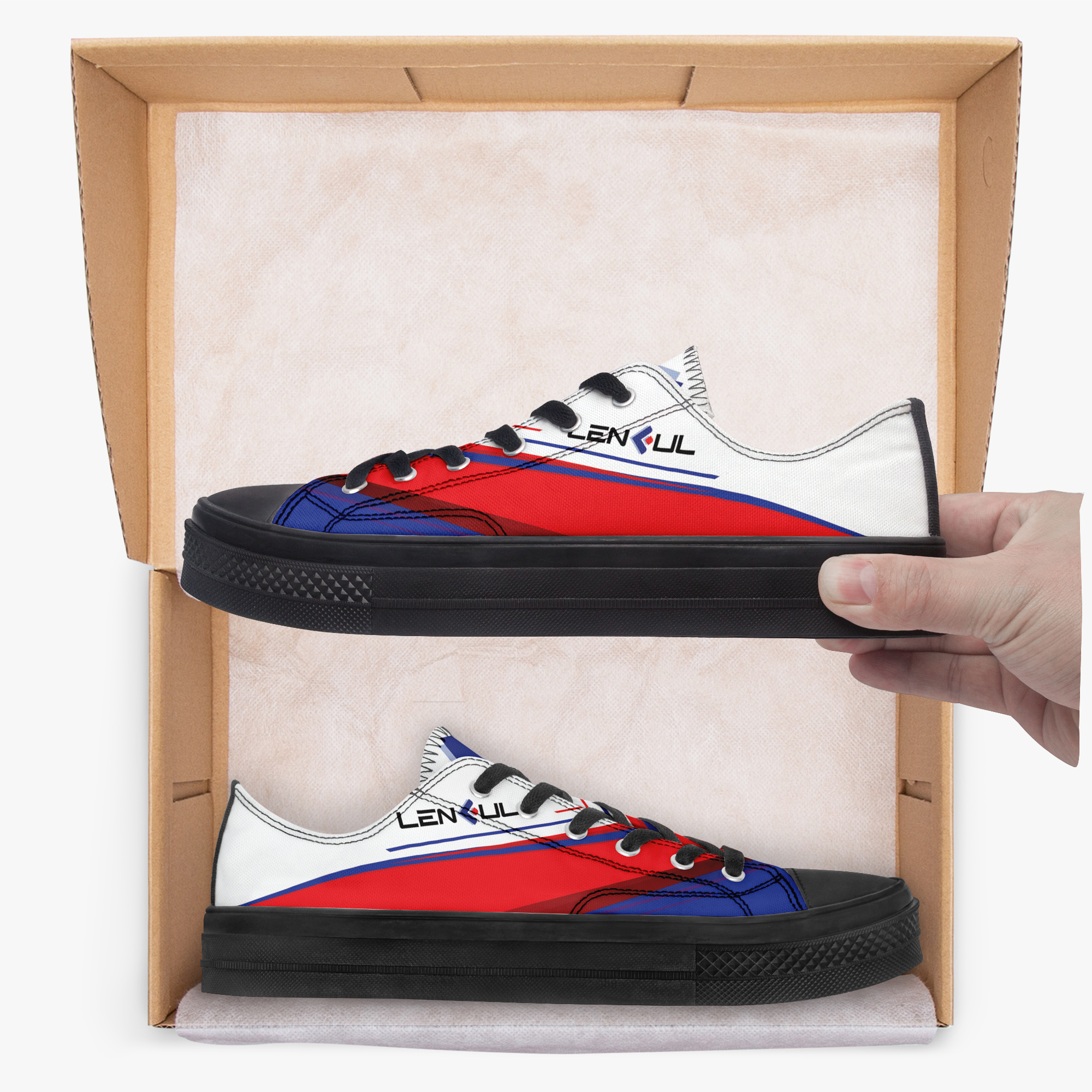 Low Top Retro Canvas Shoes