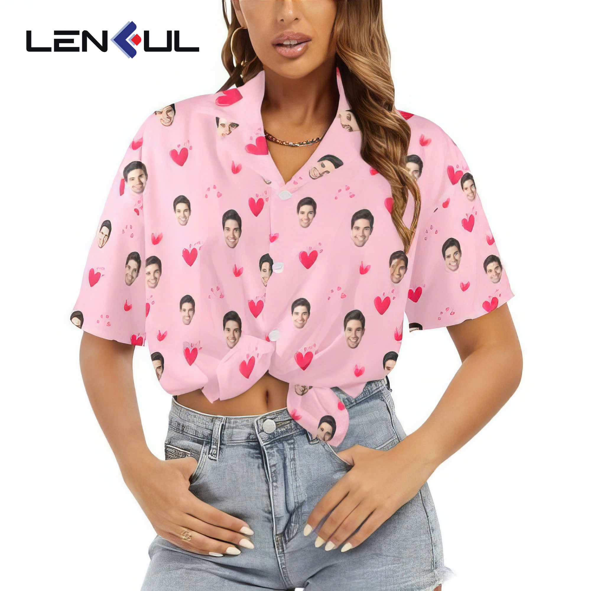 US Women's Hawaiian Shirt