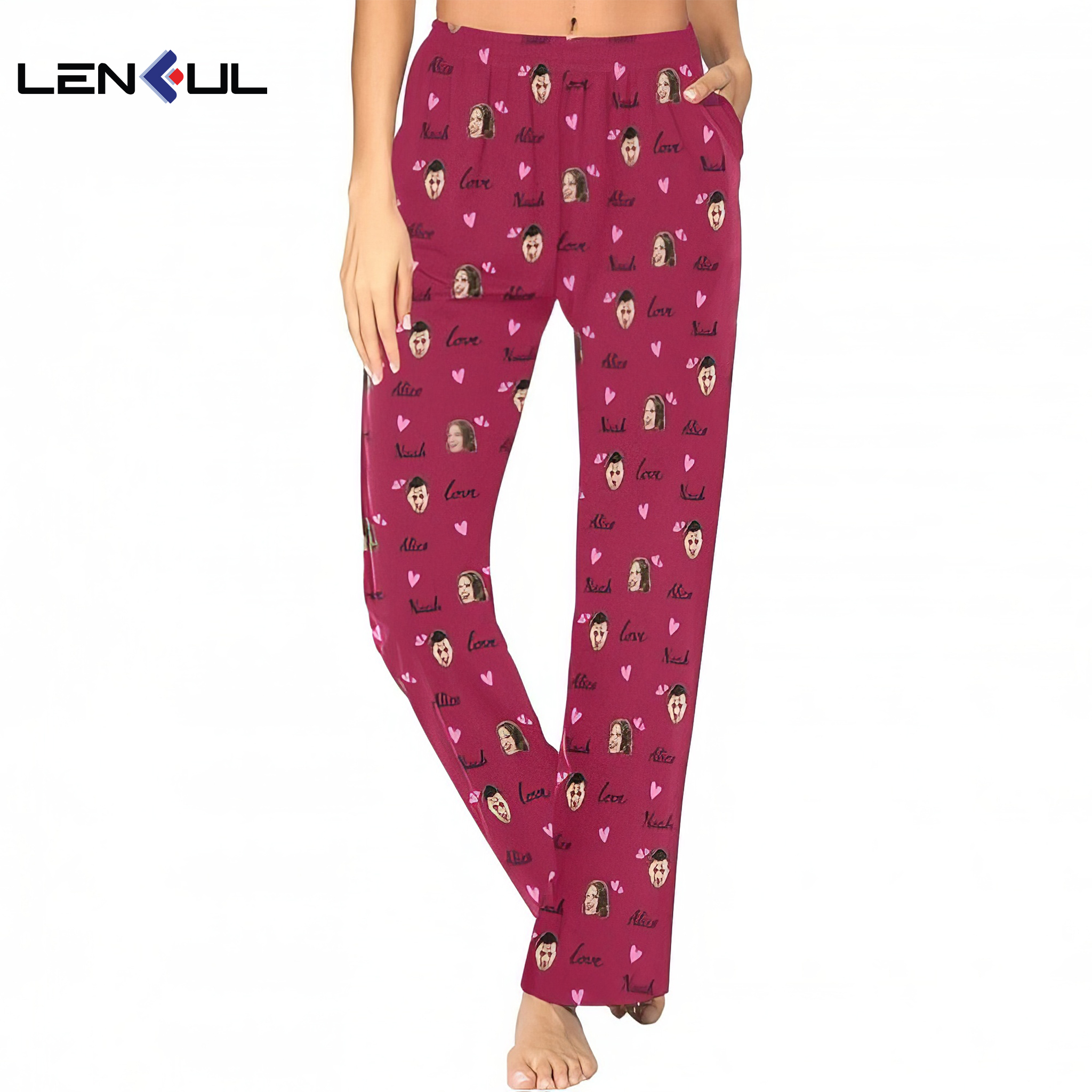 US Women's Pajama Trousers 3D