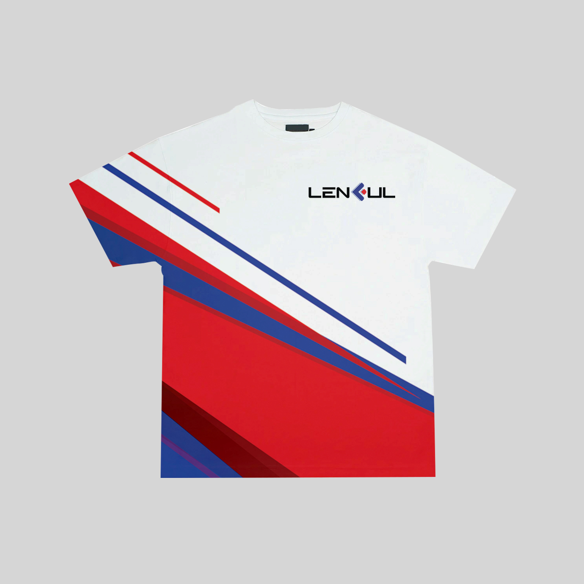 VN All Over Print Seamless Sleeve T-shirt