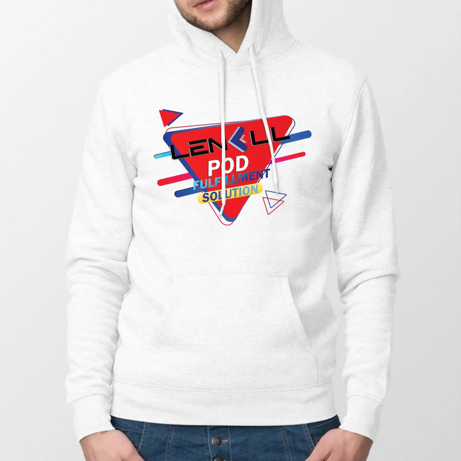 US Hoodie 2D (Oversize printing)