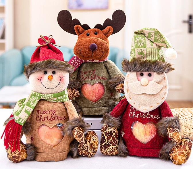 Christmas Zipper Gift Bags