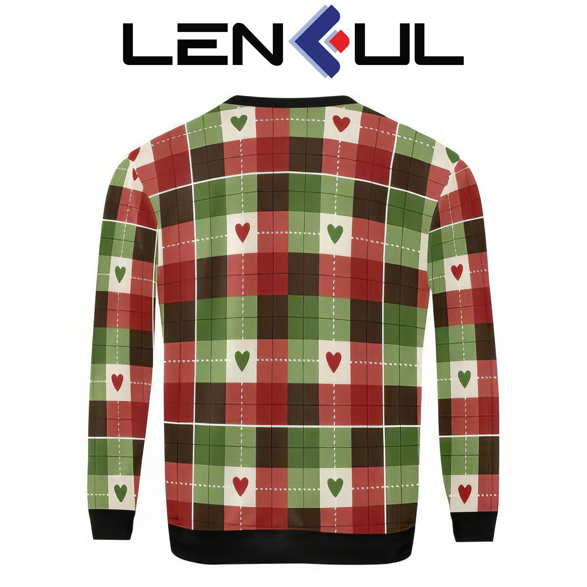 US 3D Fuzzy Sweatshirt 