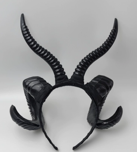 Halloween devil horn headband 