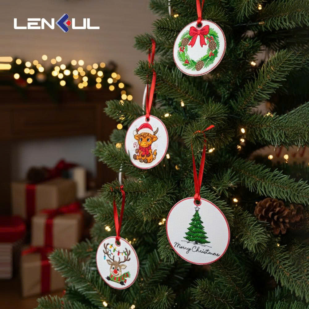 VN Embroidered Custom Ornament