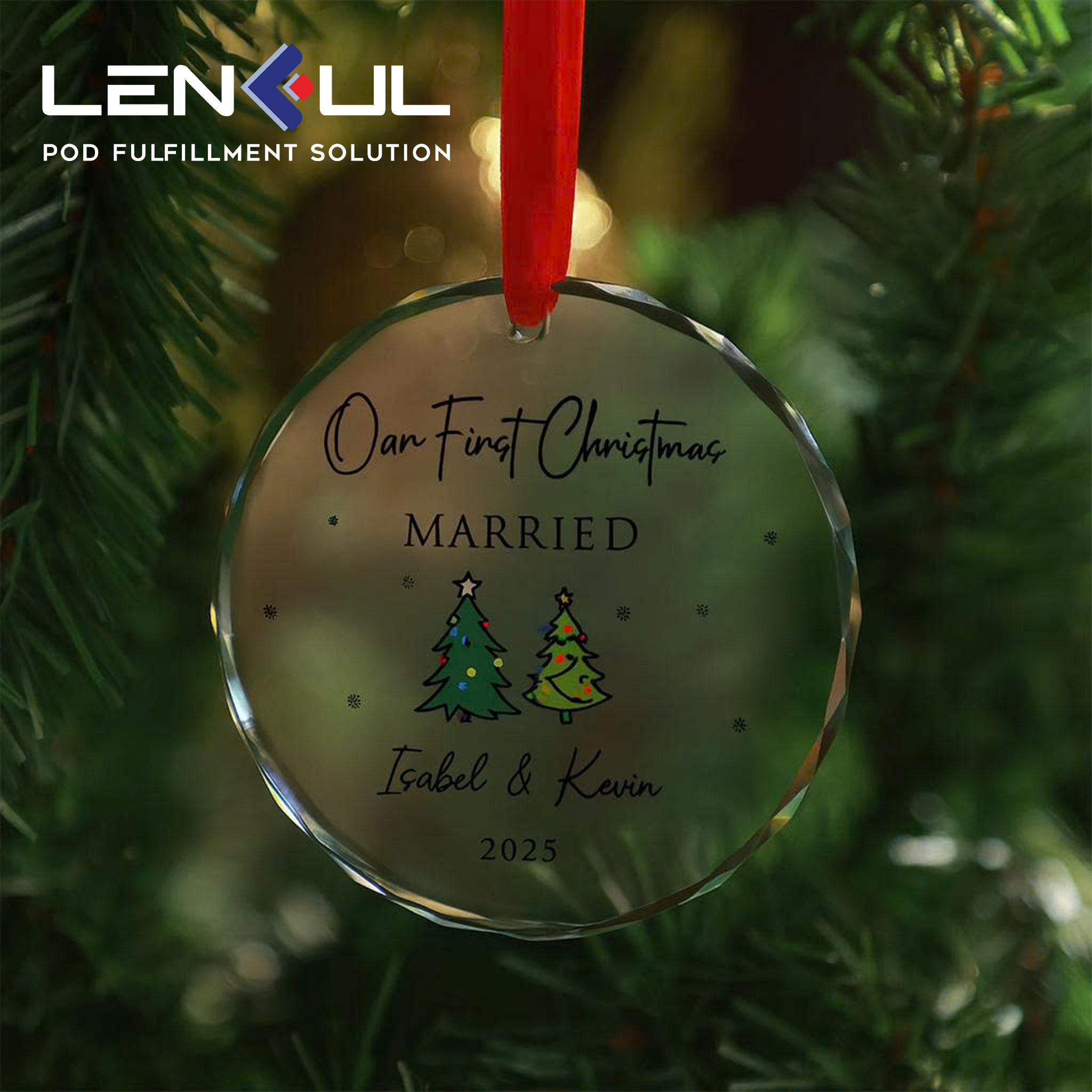 US Classic Glass Ornaments
