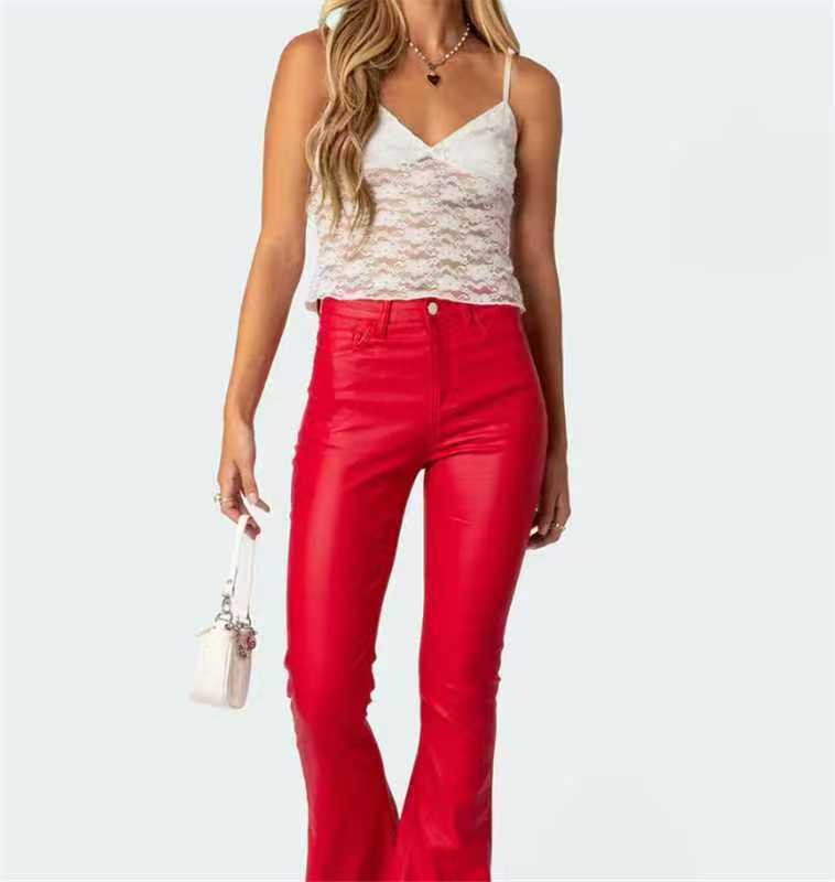 Faux Leather Pants