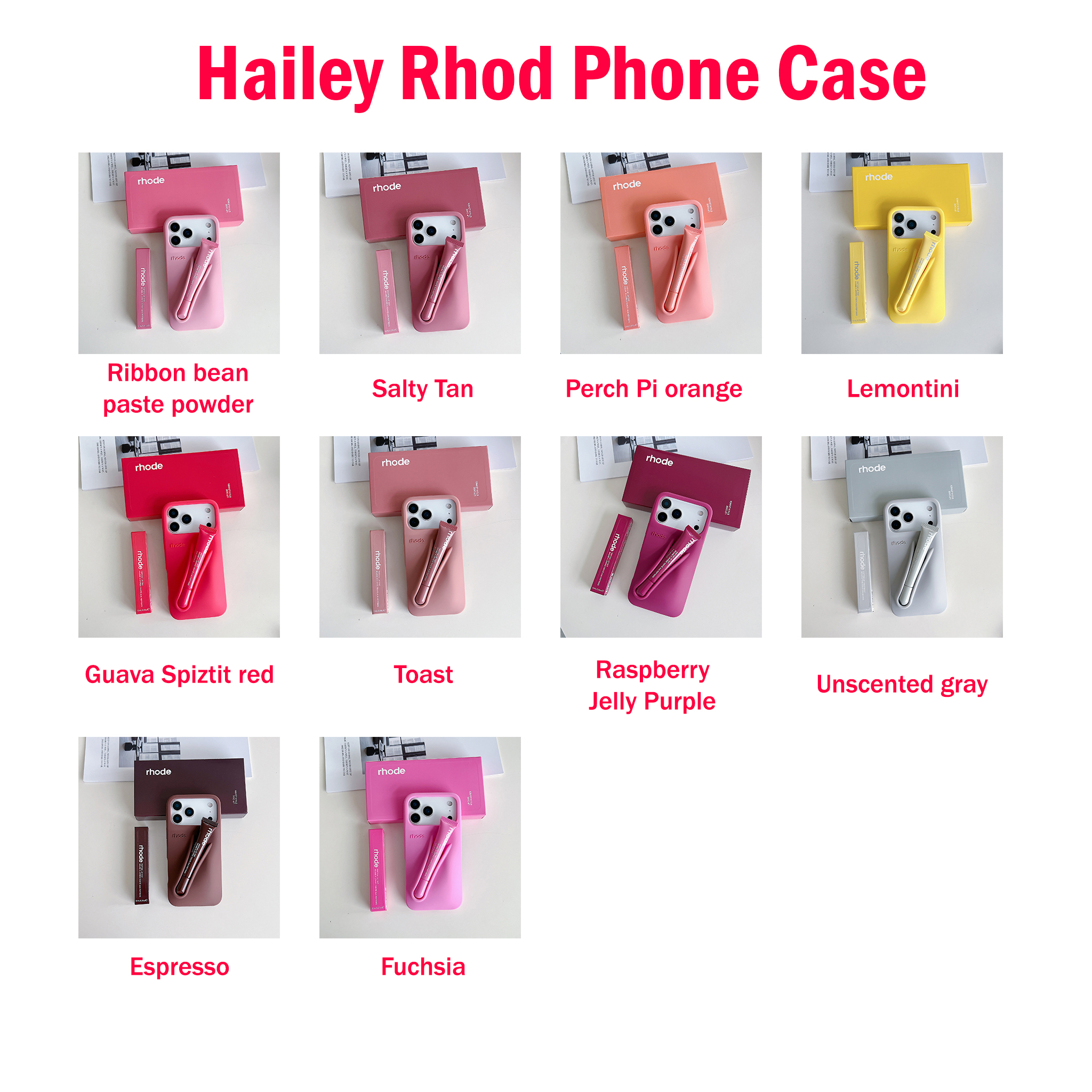 Hailey Rhod Phone Case 