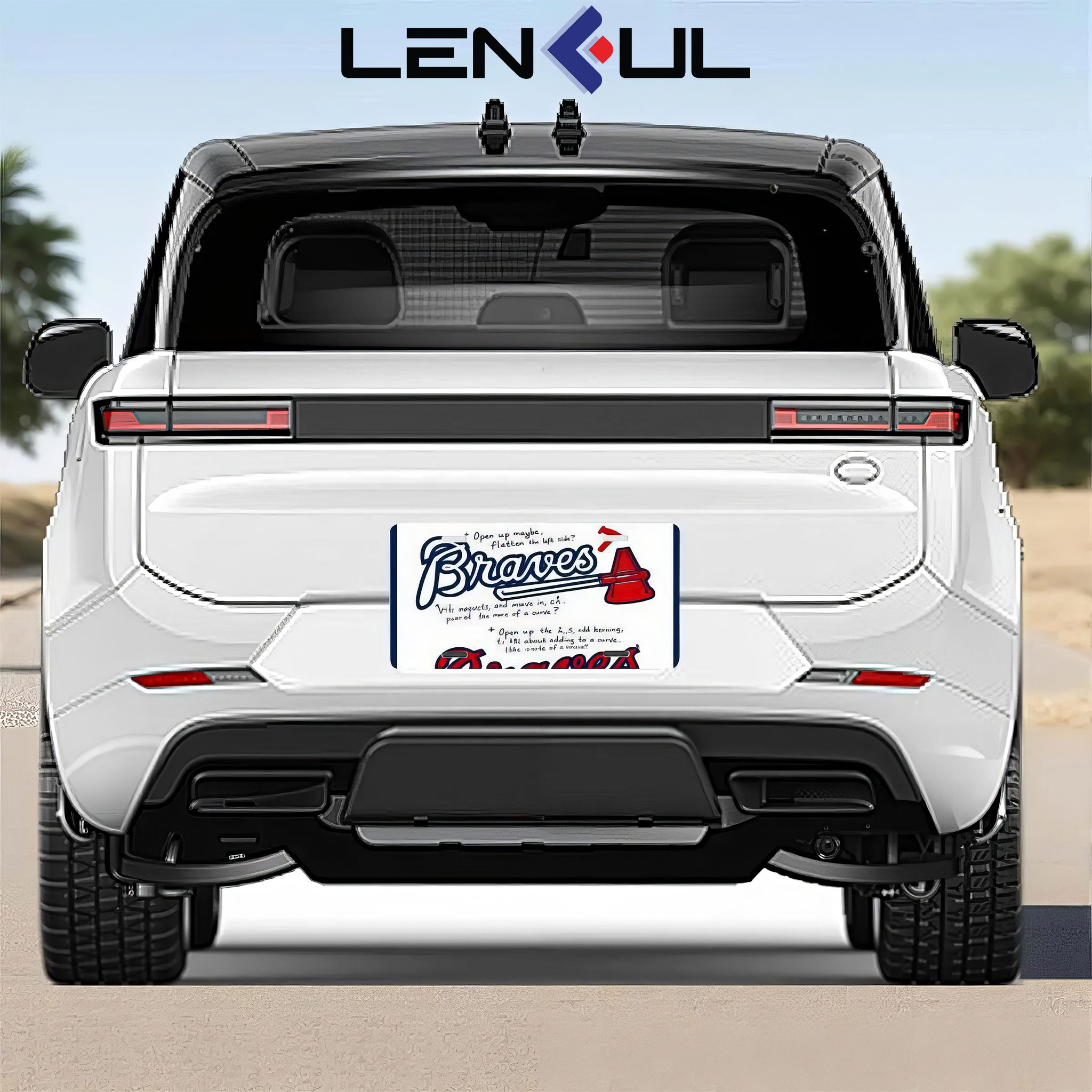 US Car License Plate 