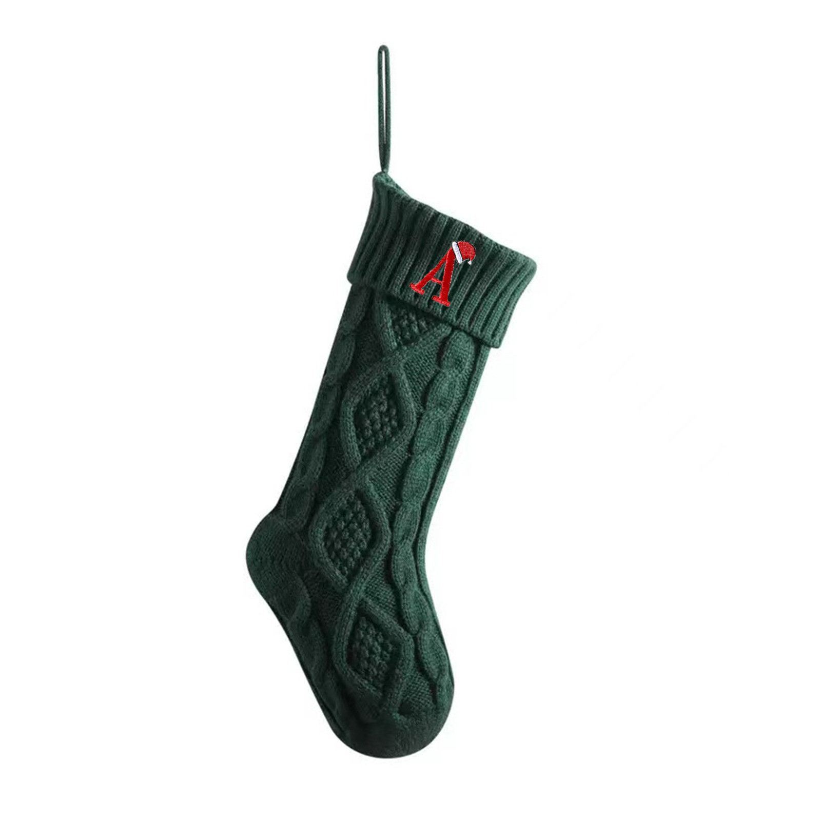 Embroidered Christmas Socks