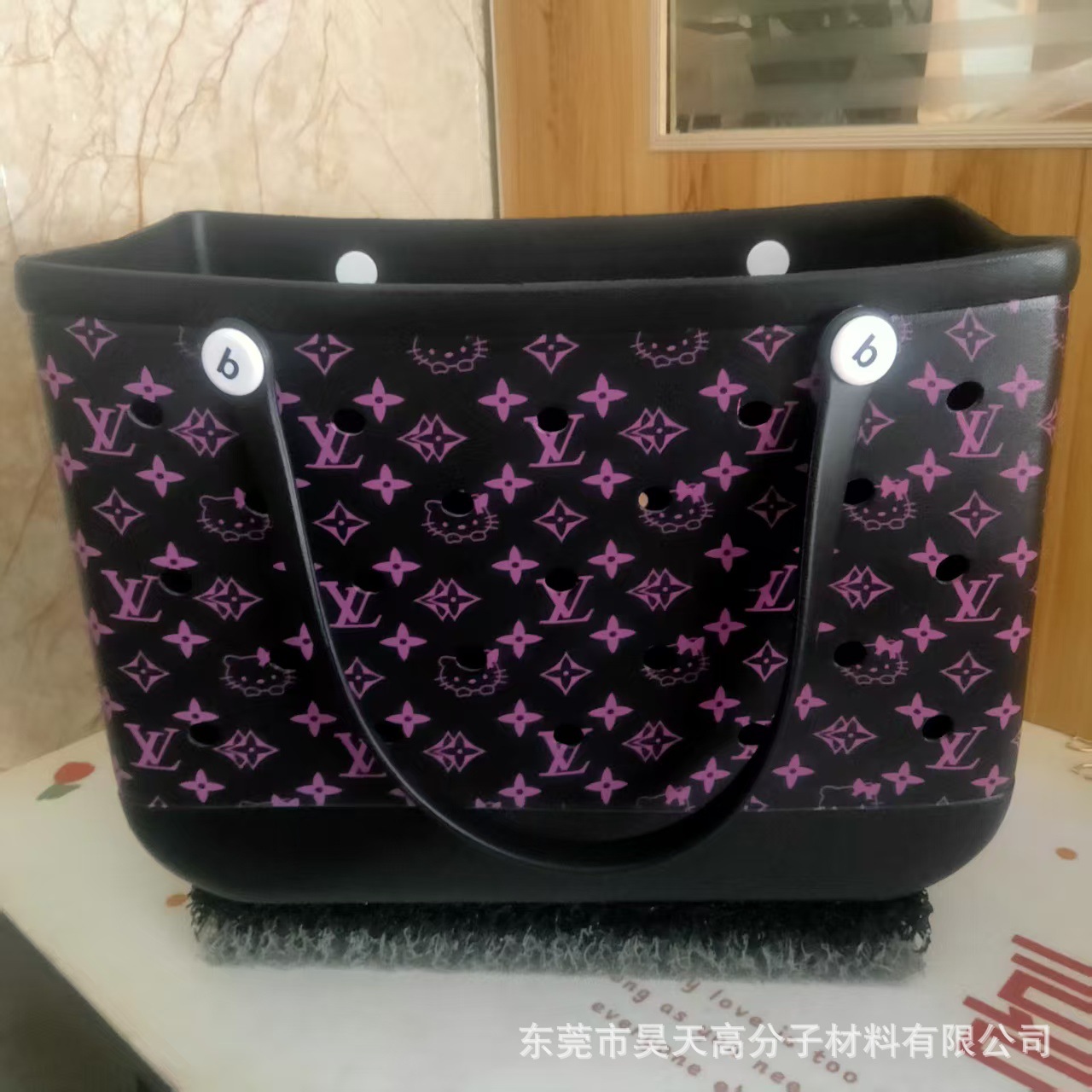 EVA Beach Tote Bag – Lightweight Cross-Border Summer Carryall