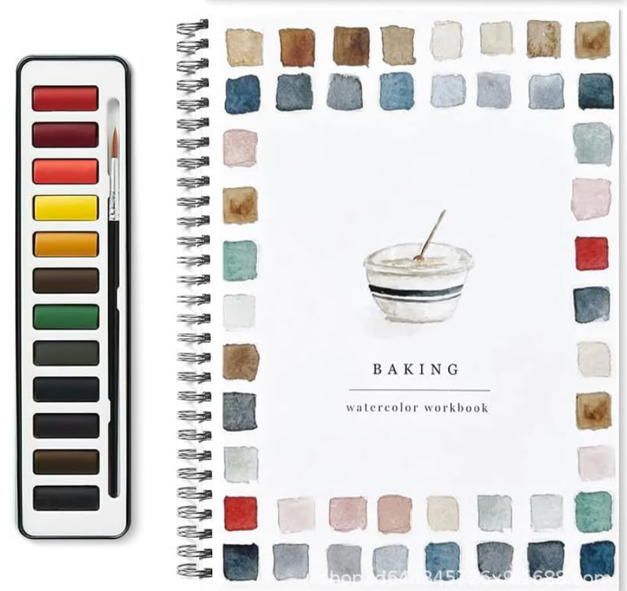 Watercolor Workbook Set