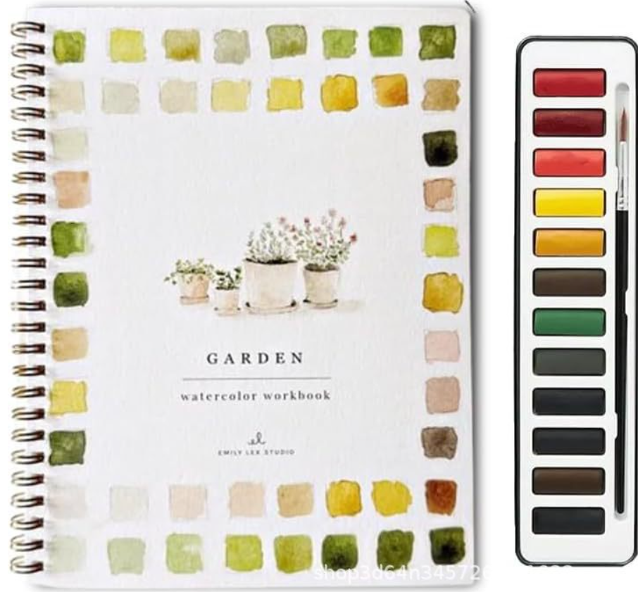 Watercolor Workbook Set