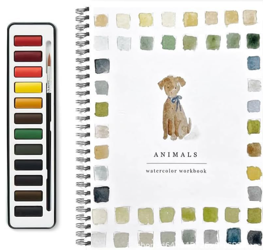 Watercolor Workbook Set