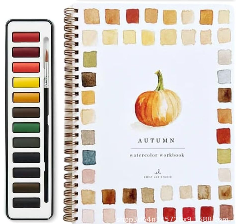 Watercolor Workbook Set