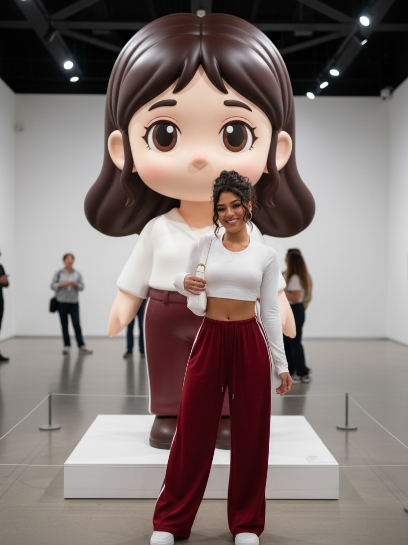 Women's Casual Wide-Leg Drawstring Pants