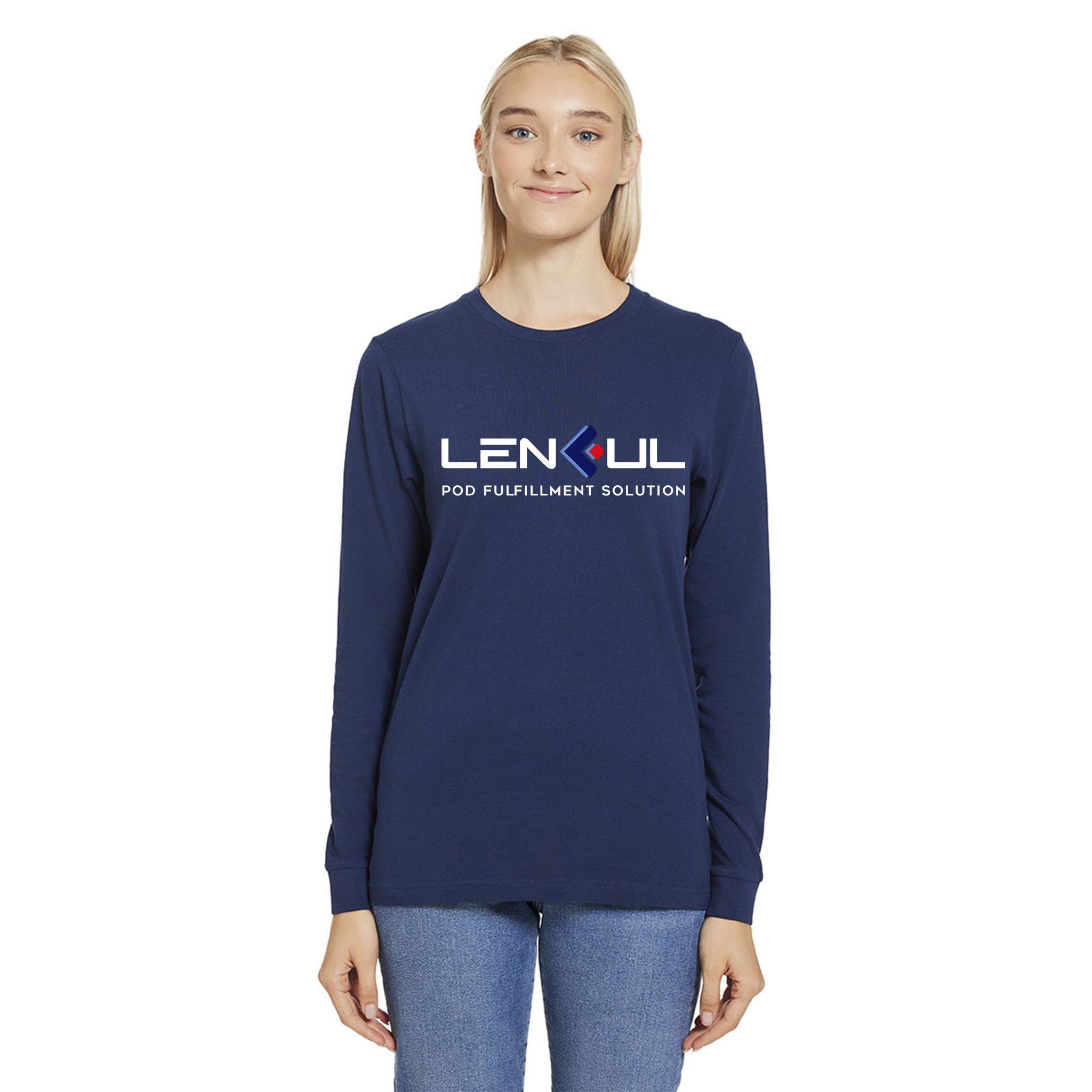 US Long Sleeve T-shirt Premium (DTG)