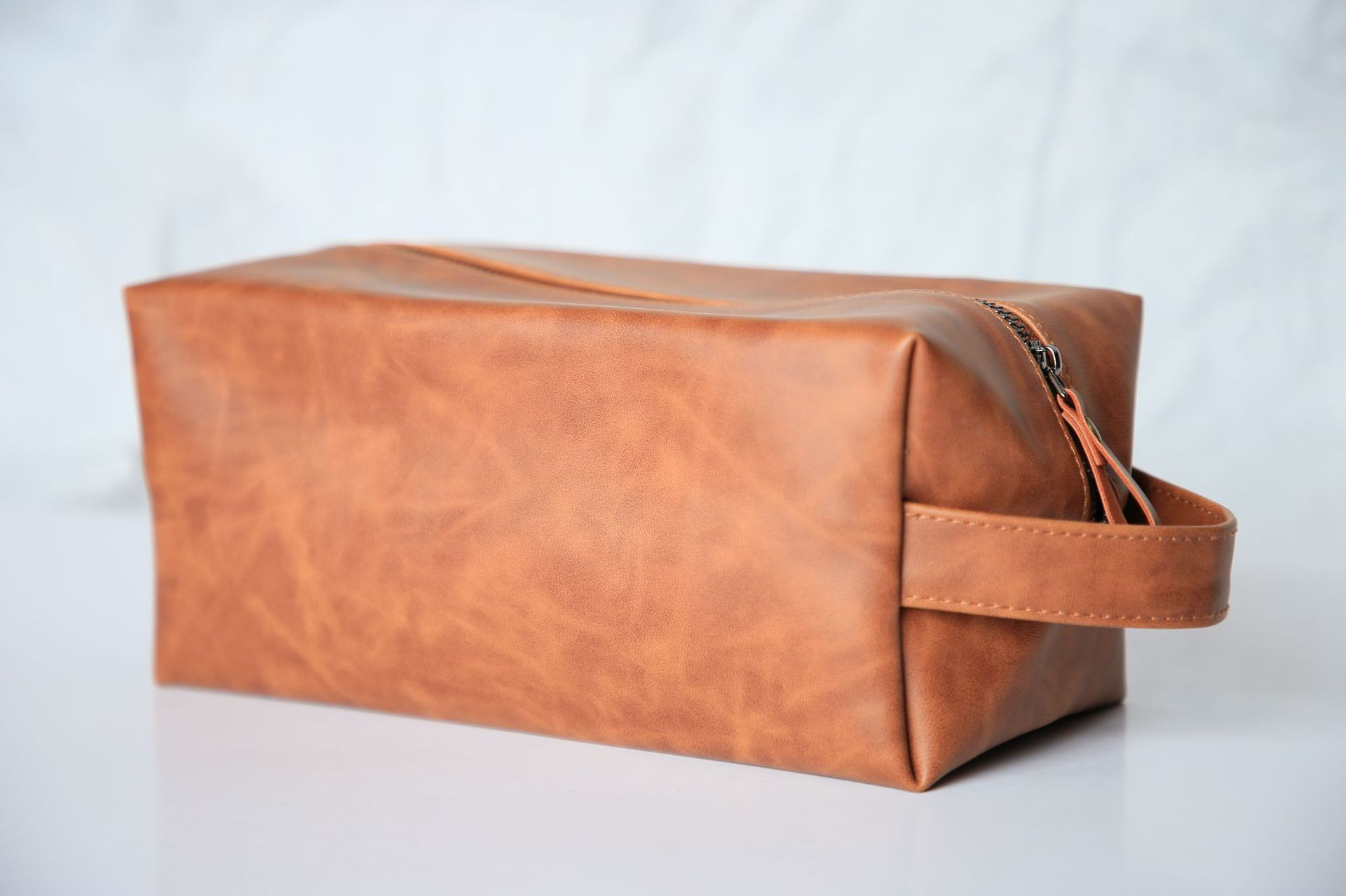 Vintage PU Toiletry Pouch