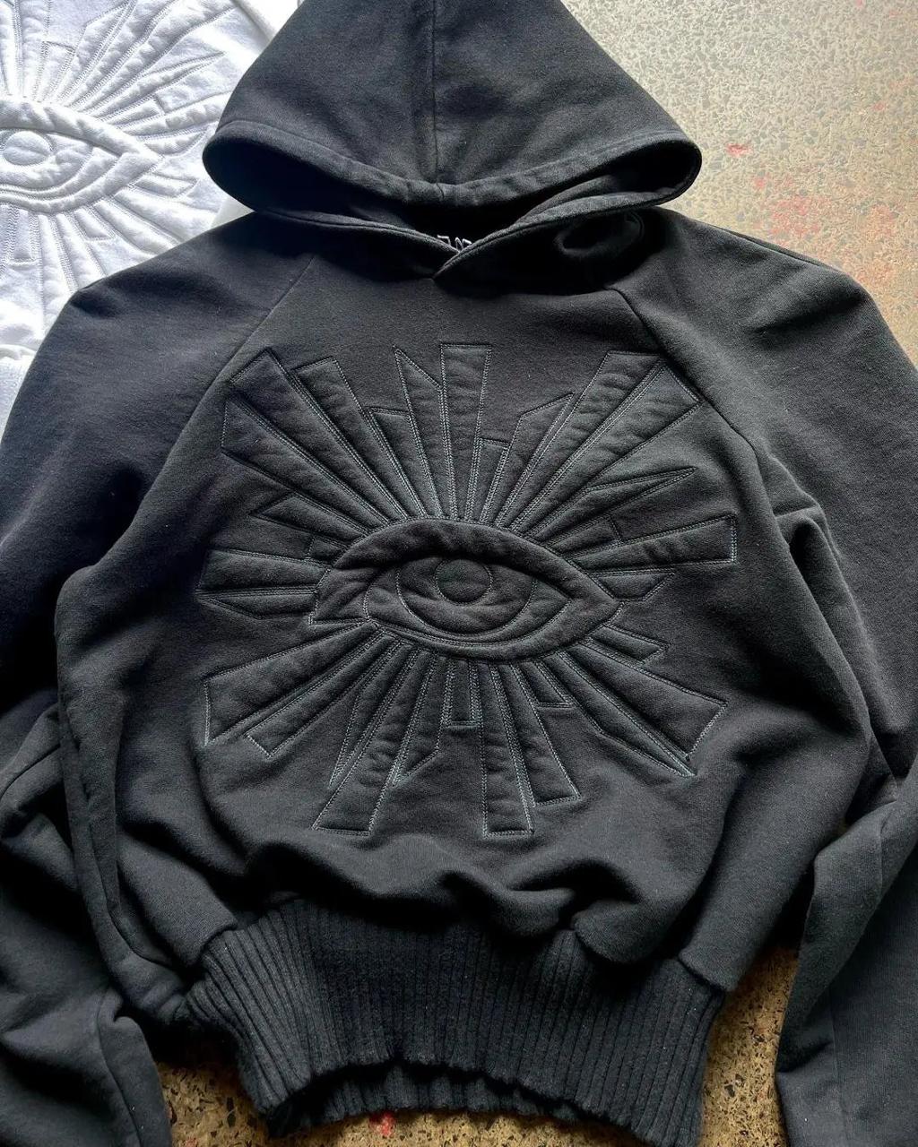 All-Seeing Eye Embroidered Hoodie