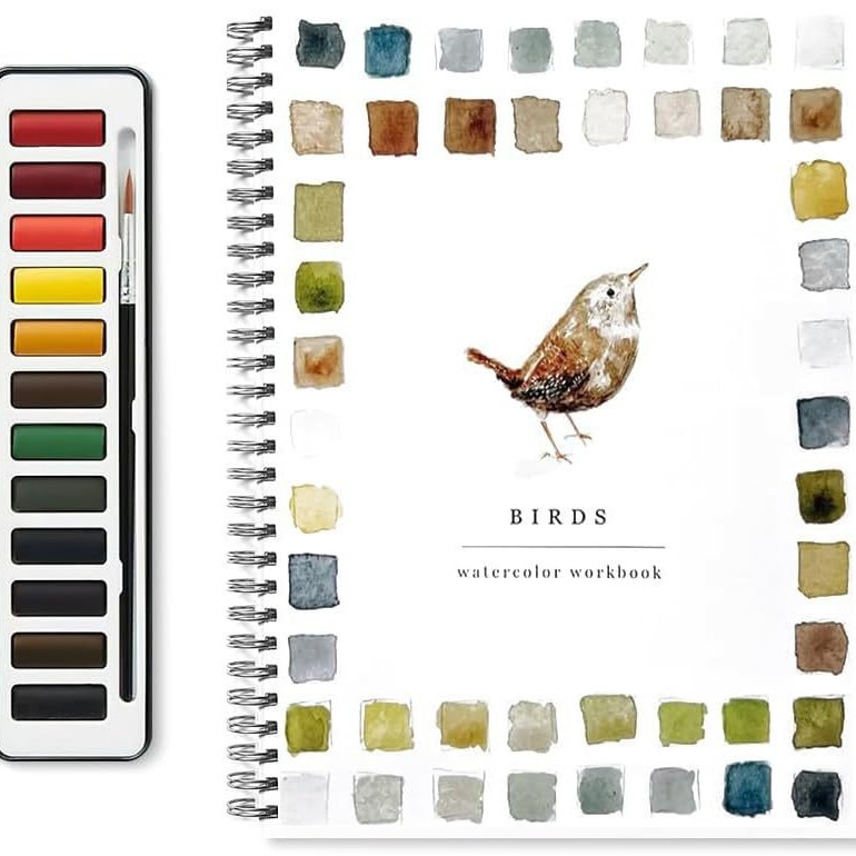 Watercolor Workbook Set