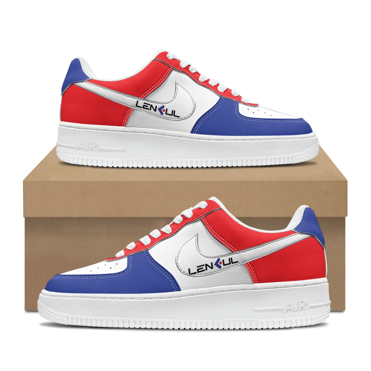 Custom Nike Logo AF1 Kids