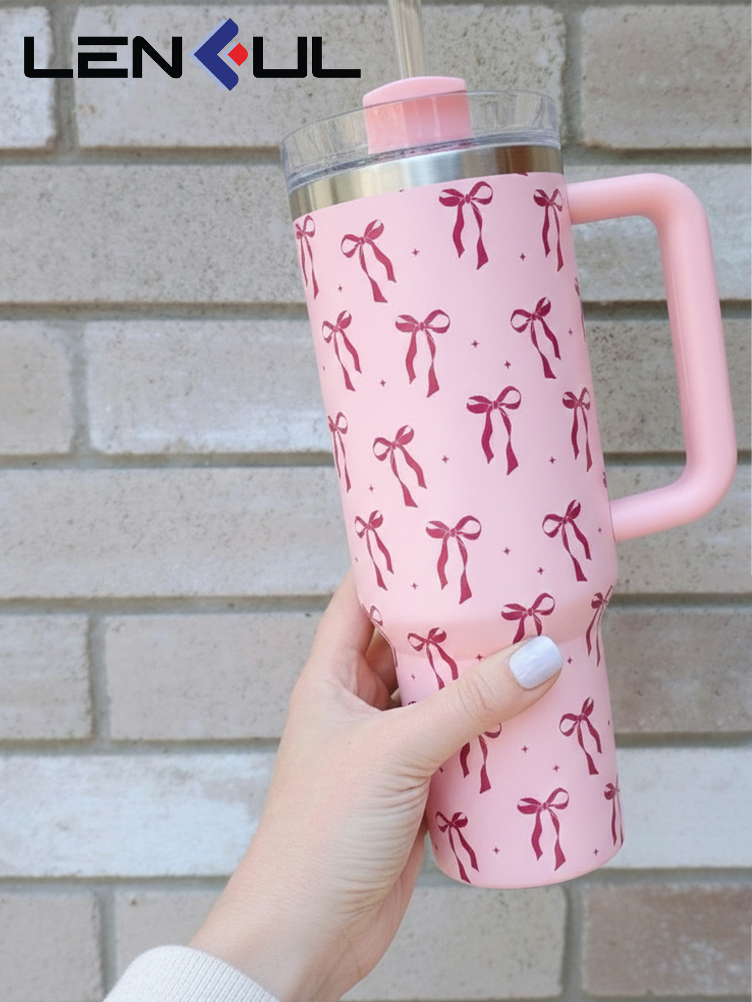 US 40OZ Curved Tumbler (Printed)