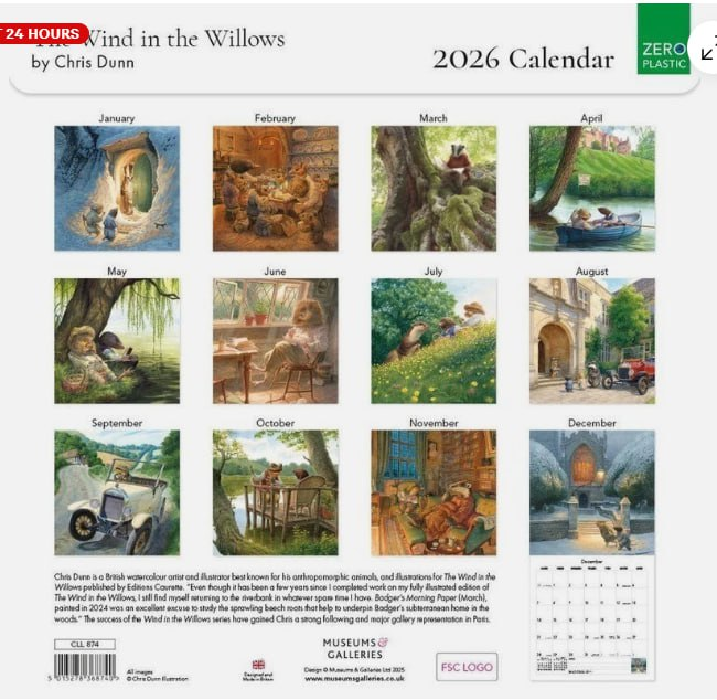2026 Wall Calendar