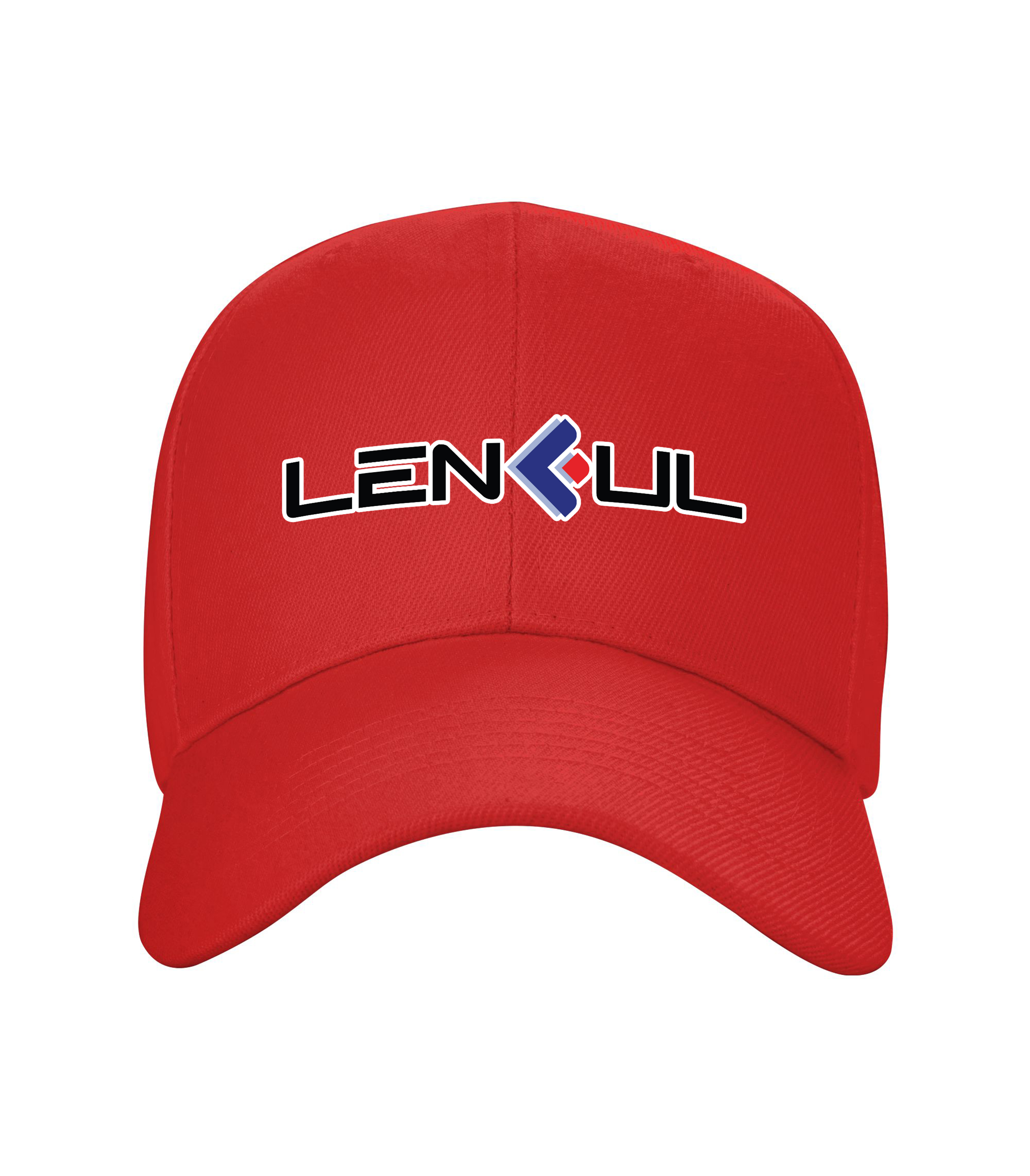 Solid Color Bent Brim Baseball Cap