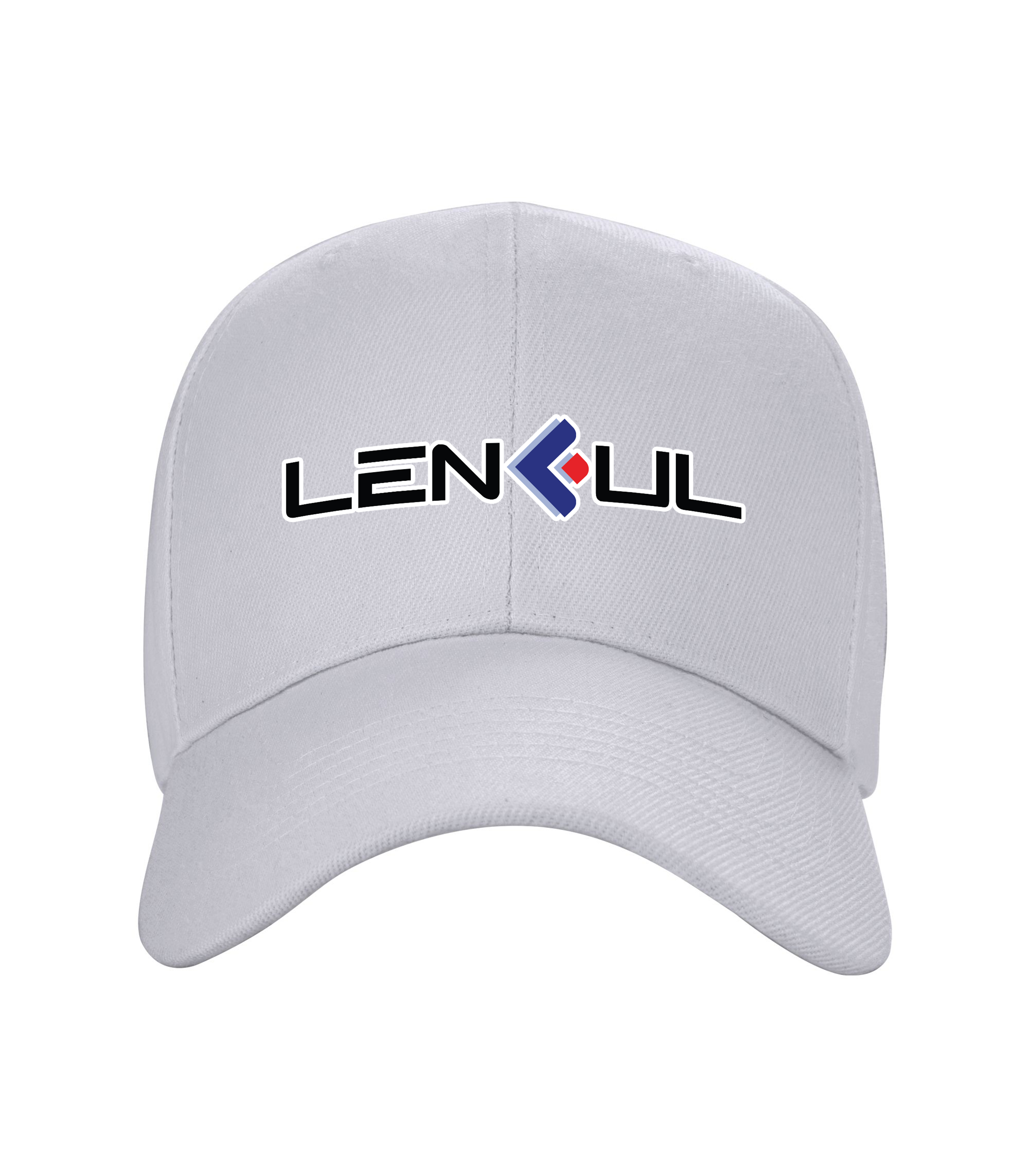 Solid Color Bent Brim Baseball Cap