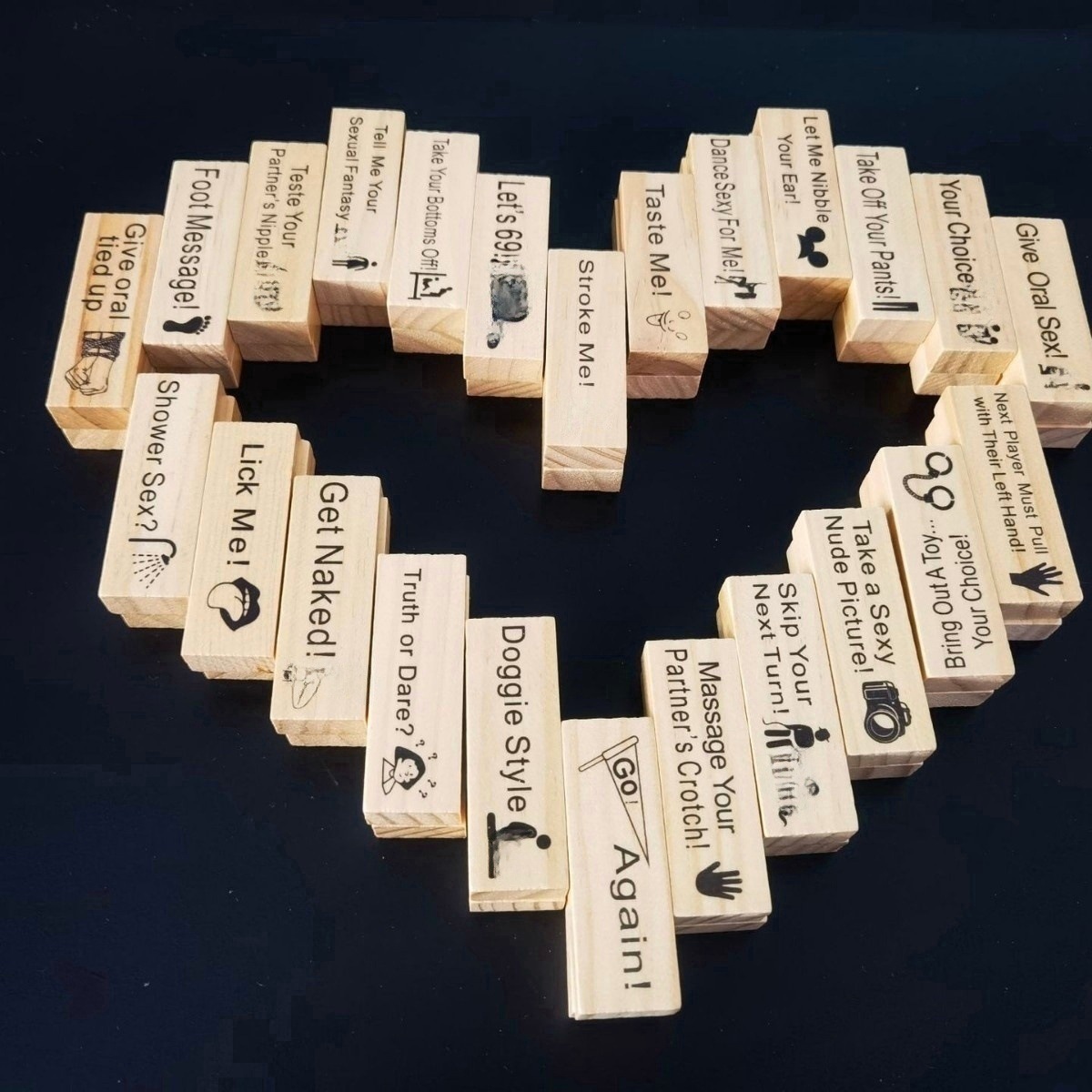 BlockTower Jenga Game – Couples & Party Stacking Game